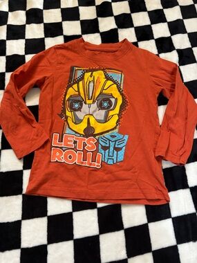 4T transformers long sleeve shirt